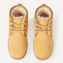 AMAZON ESSENTIALS MEN'S SHERPA LINED CHUKKA BOOT - SIZE MEN 11 TAN - Brand New