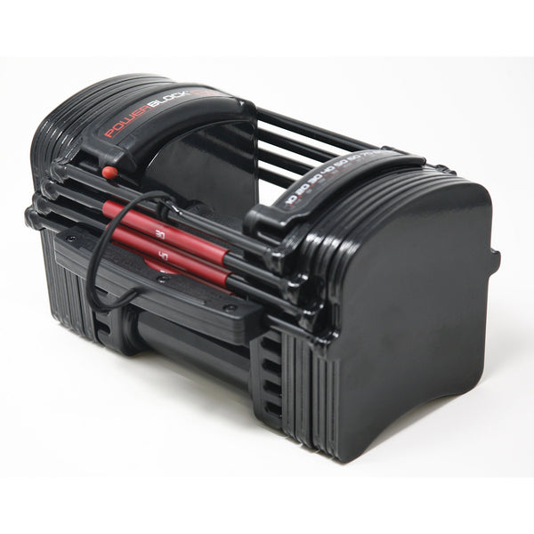 POWERBLOCK ADJUSTABLE SINGLE DUMBBELL - BLACK - Like New