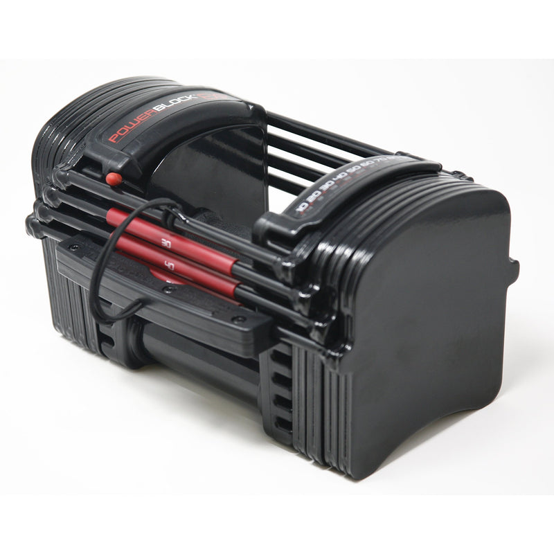 POWERBLOCK ADJUSTABLE SINGLE DUMBBELL - BLACK - Like New