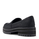 10021344 TOMS WOMEN'S CARA LOAFER SIZE 7.5 BLACK METALLIC LEATHER - Brand New