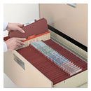 Smead Pressboard Classification File Folder, SafeSHIELD Fasteners, 1 Divider, 2" - Brand New