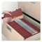 Smead Pressboard Classification File Folder, SafeSHIELD Fasteners, 1 Divider, 2" - Brand New
