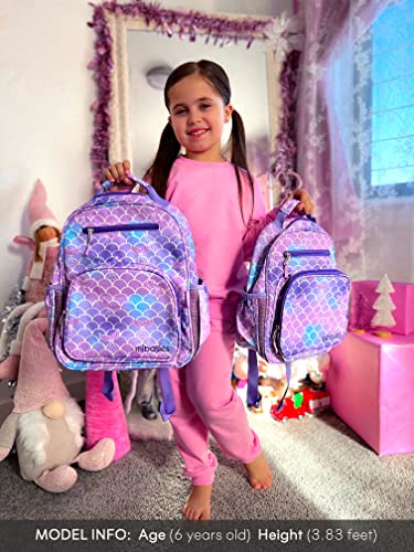 MIBASIES TODDLER BACKPACK PRESCHOOL KINDERGARTEN - MERMAID TAIL - Brand New