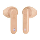 JBL VIBE FLEX TRUE WIRELESS EARBUDS BLUETOOTH EARPHONES DEEP BASS - BEIGE - Like New