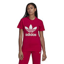 ADIDAS ORIGINALS TREFOIL TEE - SIZE: WOMEN XS - BOLD PINK - Brand New