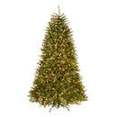 NATIONAL TREE COMPANY PRE-LIT ARTIFICIAL FULL CHRISTMAS TREE 7.5 FT GREEN - Brand New