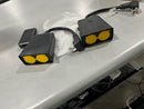 ETEKCITY OUTDOOR 2 PACK OUTDOOR CONTROL OUTLET AND REMOTE - BLACK - Like New