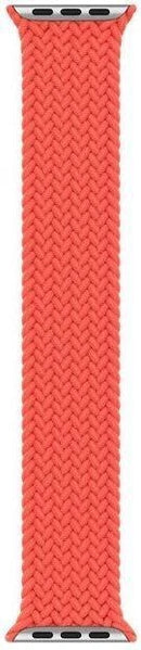 APPLE WATCH BRAIDED SOLO LOOP 40MM - SIZE 8 - ELECTRIC ORANGE - Brand New