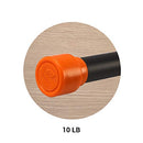 The Fitness Alley Sculpting Workout Bars/Body Toning Steel Bars - 10lb (Orange) - Brand New