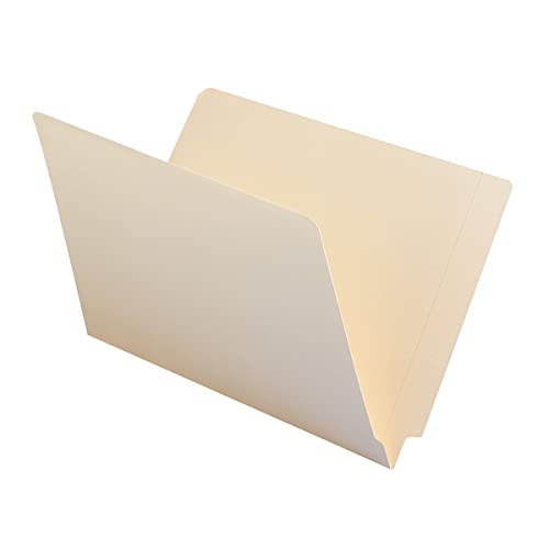 Smead End Tab File Folder Shelf-Master Reinforced Straight-Cut - 27110 - Manila - Brand New