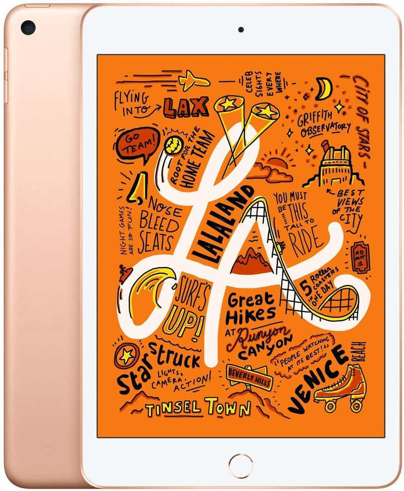 For Parts: iPad Mini 5th Generation 64GB - Wi-fi - Gold - NUQY2LL/A CRACKED SREEN/LCD
