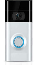 RING 8VR1S7-0EN0 WIRELESS RING DOORBELL V2 - SILVER - Brand New