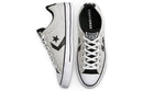 CONVERSE STAR PLAYER OX MOU UNISEX SHOES BLACK/WHITE/MOUSE SIZE 11M/13W Like New