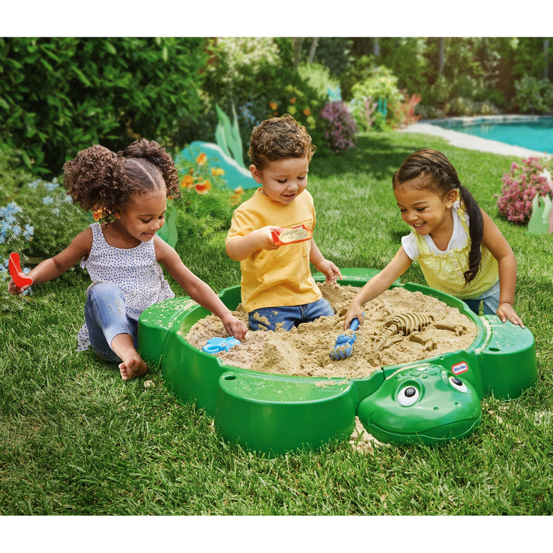 LITTLE TIKES TURTLE SANDBOX 2.0 - GREEN - Like New