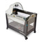 Century Travel On LX 2-in-1 Compact Playard with Bassinet - Gray - Brand New