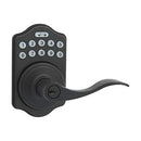 AMAZON BASICS ELECTRONIC KEYPAD ENTRY LEVER DOOR LOCK - MATTE BLACK Like New