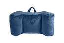 M.B. Leaf Bed Rest Reading Pillow Support Chair Fiber (B0984J9916, Blue/Medium) - Brand New