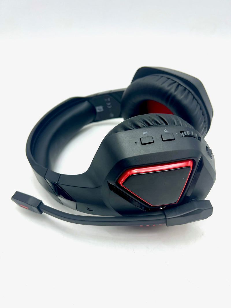 gmrpwnage Wireless Gaming Headset for PS5, PS4, Mac Switch PC CAPTAIN-100 - Red Like New