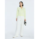 FREE ASSEMBLY CROPPED STRAIGHT LEG UTILITY JEANS - SIZE: WOMEN L - VANILLA CREAM - Brand New