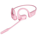 CPTEA OPEN EAR HEADPHONES WITH MIC 29G BLUETOOTH HEADSET SWEAT RESISTANT PINK - Like New