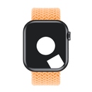 APPLE WATCH 45MM BRAIDED SOLO LOOP SIZE 6 BRIGHT ORANGE - Like New