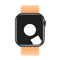 APPLE WATCH 45MM BRAIDED SOLO LOOP SIZE 6 BRIGHT ORANGE - Like New