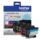 Brother Genuine LC30334PKS 4-Pack, Super High-Yield INKvestment Tank Ink - Brand New