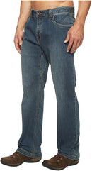 PRANA MEN'S AXIOM JEAN 30" INSEAM - SIZE: MEN 36 - ANTIQUE STONE WASH - Like New