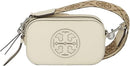 TORY BURCH WOMEN'S MINI MILLER CROSSBODY BAG - IVORY - Like New