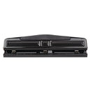 OFFICE DEPOT 3-HOLE ADJUSTABLE PUNCH - black - Like New