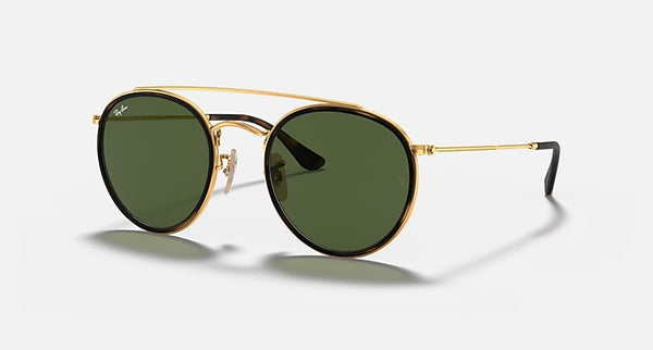 RAY-BAN RB3647-N - 001 - FRAME G-15 GREEN SIZE - 51/22MM - POLISHED ARISTA GOLD - Like New