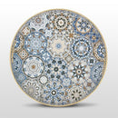 Cadroger Living Room Coffee Table Tray,Delicate 13" x 13" Boho Blue - Brand New
