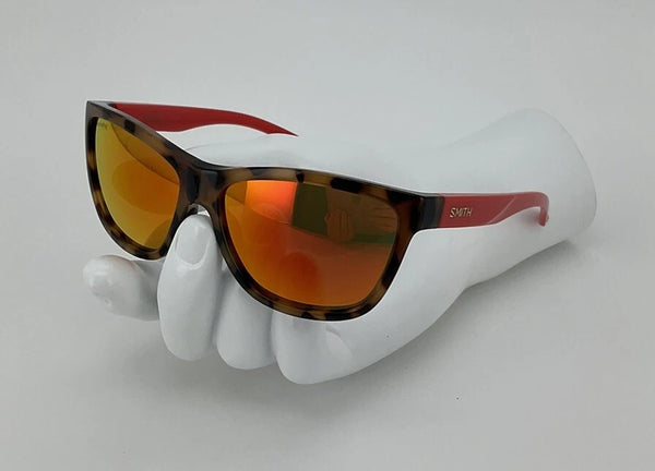 SMITH ECLIPSE HAVANA TORTOISE RISE FRAME SUN FIRE LENSES SUNGLASSES 58MM - Like New