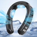 MISTFORE PORTABLE NECK AIR CONDITIONER FAN BLADELESS FANS HM869 - BLACK - Like New