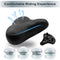 BOBILIFE LARGE WIDE BIKE SEAT - BICYCLE SADDLE REPLACEMENT - BLACK - Like New
