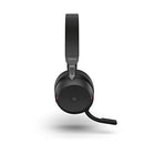 Jabrs Evolve2 75 PC Wireless Headset 8-Microphone Technology HSC150W - Black - Like New