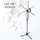 LYXPRO MICROPHONE STAND BOOM ARM TILTING ROTATING FLOOR PODIUM STAGE - BLACK - Like New