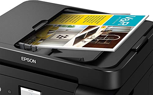 Epson WorkForce ET-4750 EcoTank Wireless Printer Copier Scanner C11CG19201 - Like New