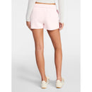 NO BOUNDARIES WOMEN'S FOLDOVER FLEECE SHORT - SIZE: WOMEN M - PINK CAMEO - Brand New