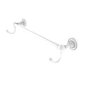 ALLIED BRASS DOTTINGHAM COLLECTION 30" TOWEL BAR INTEGRATED - WHITE - Like New