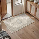 Lahome Oriental Washable Rugs 8x10 Eleanor - Grey/Brown - Brand New