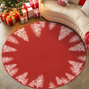 B0D7M34G5T Jinchan Area Rug 7ft Xmas Tree Washable Circle Non - Scratch & Dent