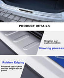 AJLOTMO Stainless Steel Rear Bumper Guard Cover Protector (for Civic) (RBG) - Brand New