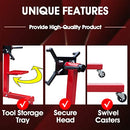 BIG RED TAM25671 TORIN STEEL ROTATING ENGINE STAND 360 DEGREE MOUNTING - RED - Like New