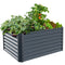 SAVANA Galvanized Raised Garden Bed Galvanized Raised Garden - Scratch & Dent