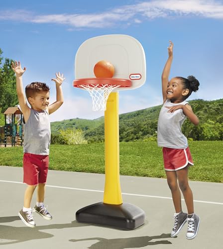Little Tikes Tot Sports Basketball Set - Non Adjustable Post - Like New