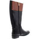 Tommy Hilfiger Womens Imina Leather Closed Toe Knee High - Black Multi - Size 8 - Brand New