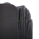 AMERICAN TOURISTER PHENOM SOFTSIDE CARRY ON SPINNER SUITCASE - BLACK - Like New
