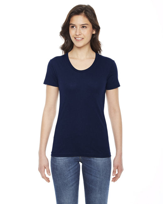 BB301W American Apparel Ladies' Poly-Cotton Short-Sleeve Crewneck New