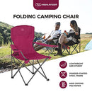 HIGHLANDER Foldable Garden Camping Chair Lightweight 4.9 lb Holds up to 220 lb - Brand New